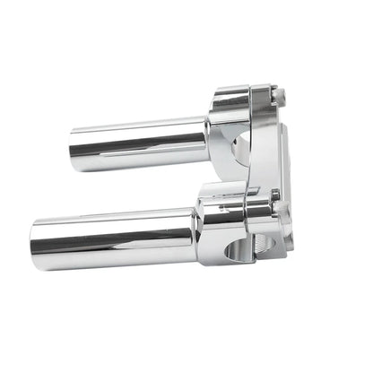 4.5" Handlebar Risers Top Clamp for Harley Road King Glide Chrome