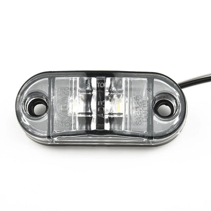 1x White LED Side Marker Light for Car Truck Trailer (Replacement)