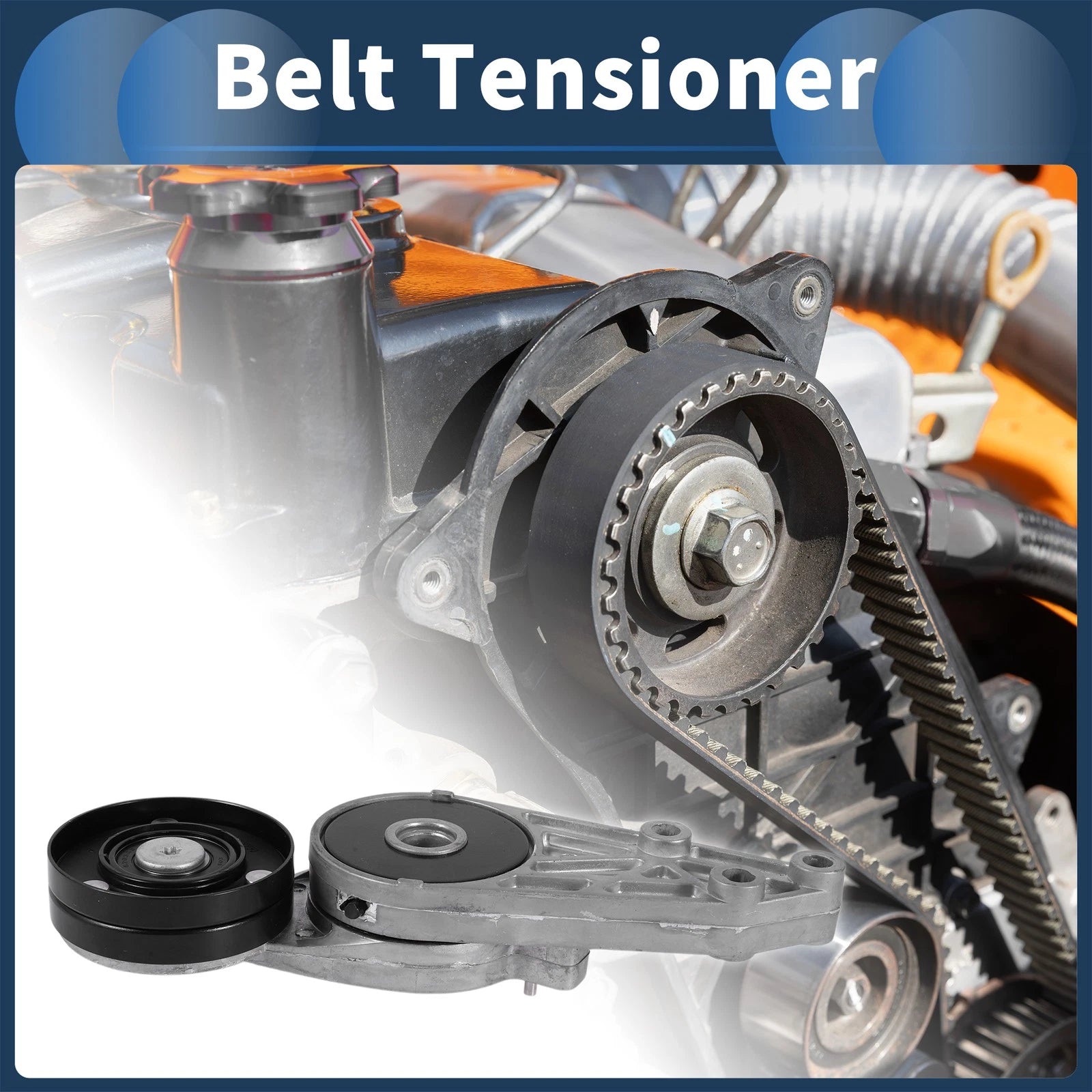 Belt Tensioner Replacement for Audi A4 (1994–2001) Metal 1 Piece