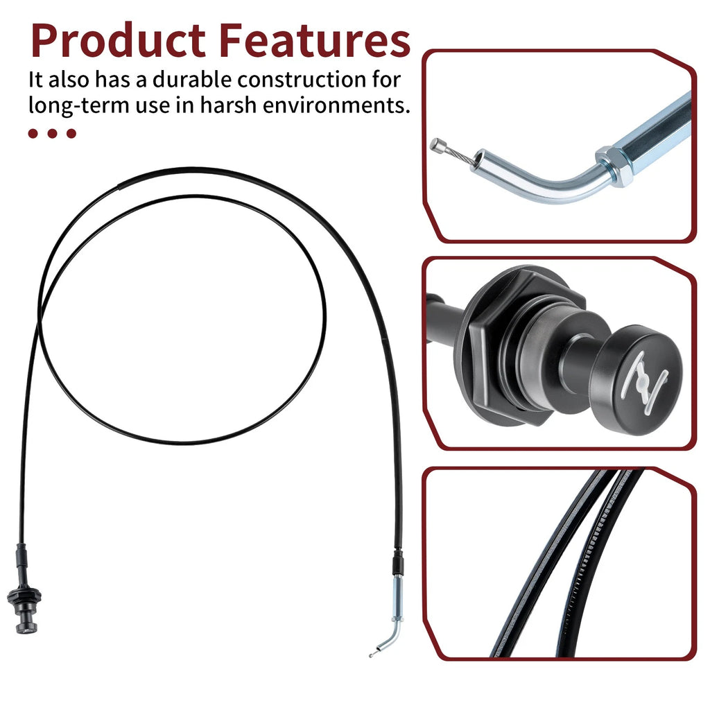 Choke Starter Cable for Yamaha Rhino 660 YXR660F (2004–2007) 5UG-26331-00-00