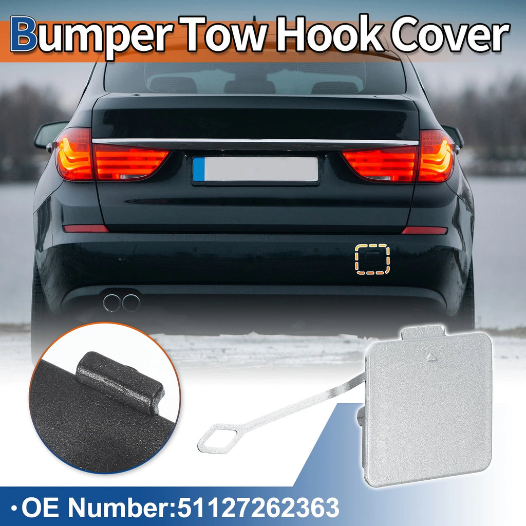 Rear Tow Hook Cover Replacement for BMW 535i 550i GT (2010–2018)
