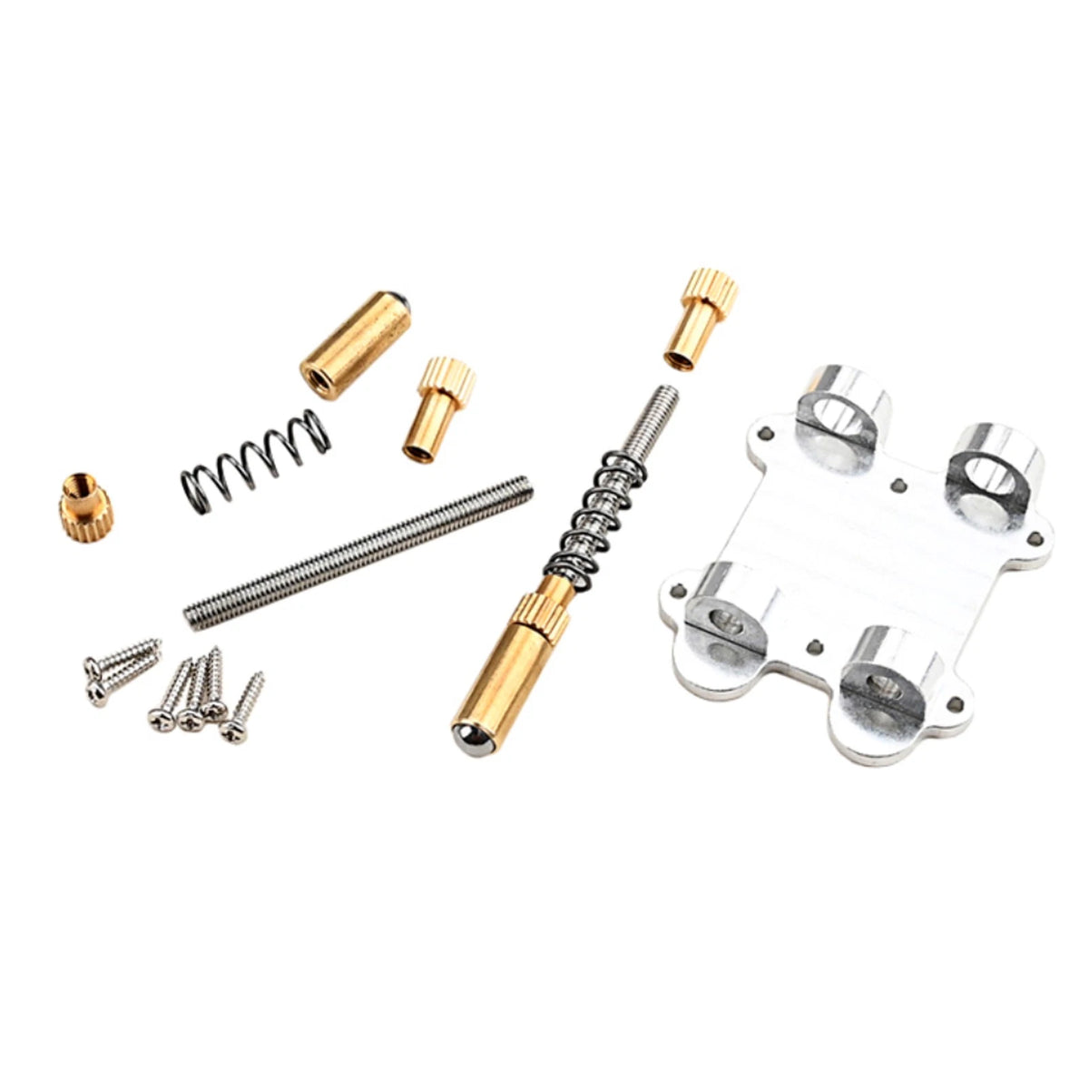 Brass Double Tremolo Stabilizer for Guitar (Universal Fit)
