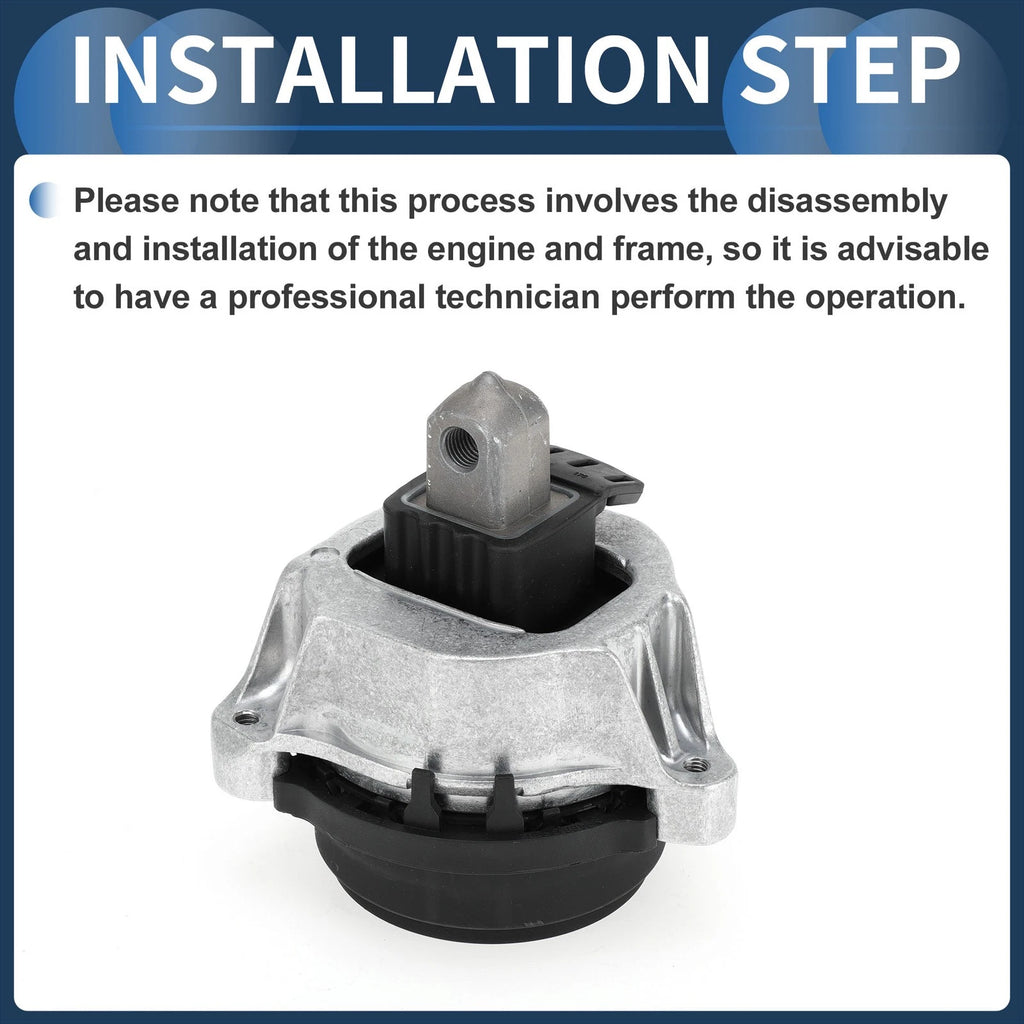 Engine Motor Mount Replacement for BMW 540Li G38 (2017–2020)