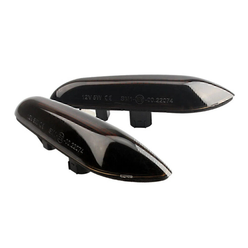 Smoke Dynamic LED Side Marker Light Pair for BMW E46 E60 E90 E91 E92 E93 E82 E88