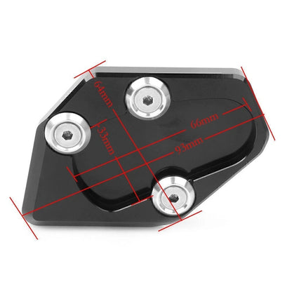 CNC Aluminum Side Stand Enlarger Plate for Yamaha T-MAX 530 (2015–2016)