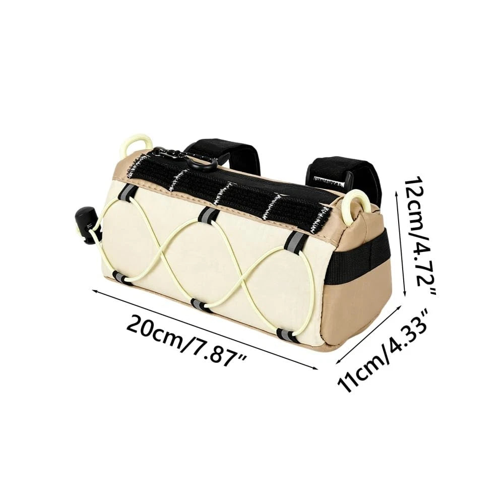Lightweight Bicycle Handlebar Bag for Cycling (20x12x11cm)