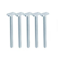 Set of 5 M8 Threaded Fasteners for Woodworking Tools