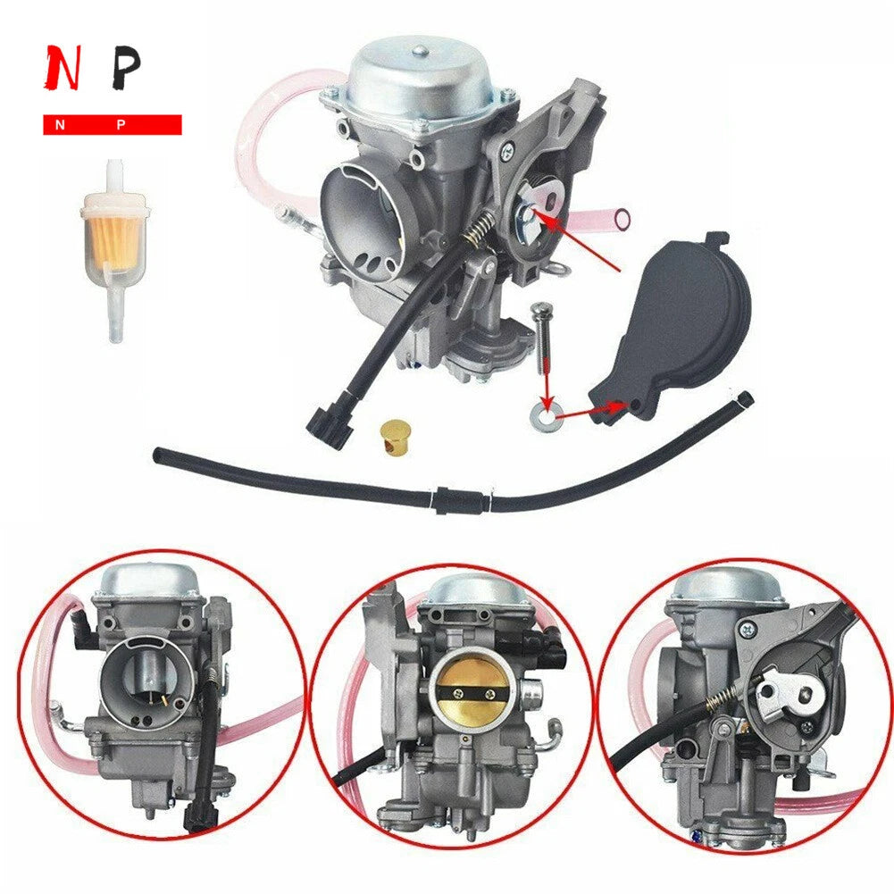 Carburetor with Air Cleaner Boot for Arctic Cat 400 500 (2002)
