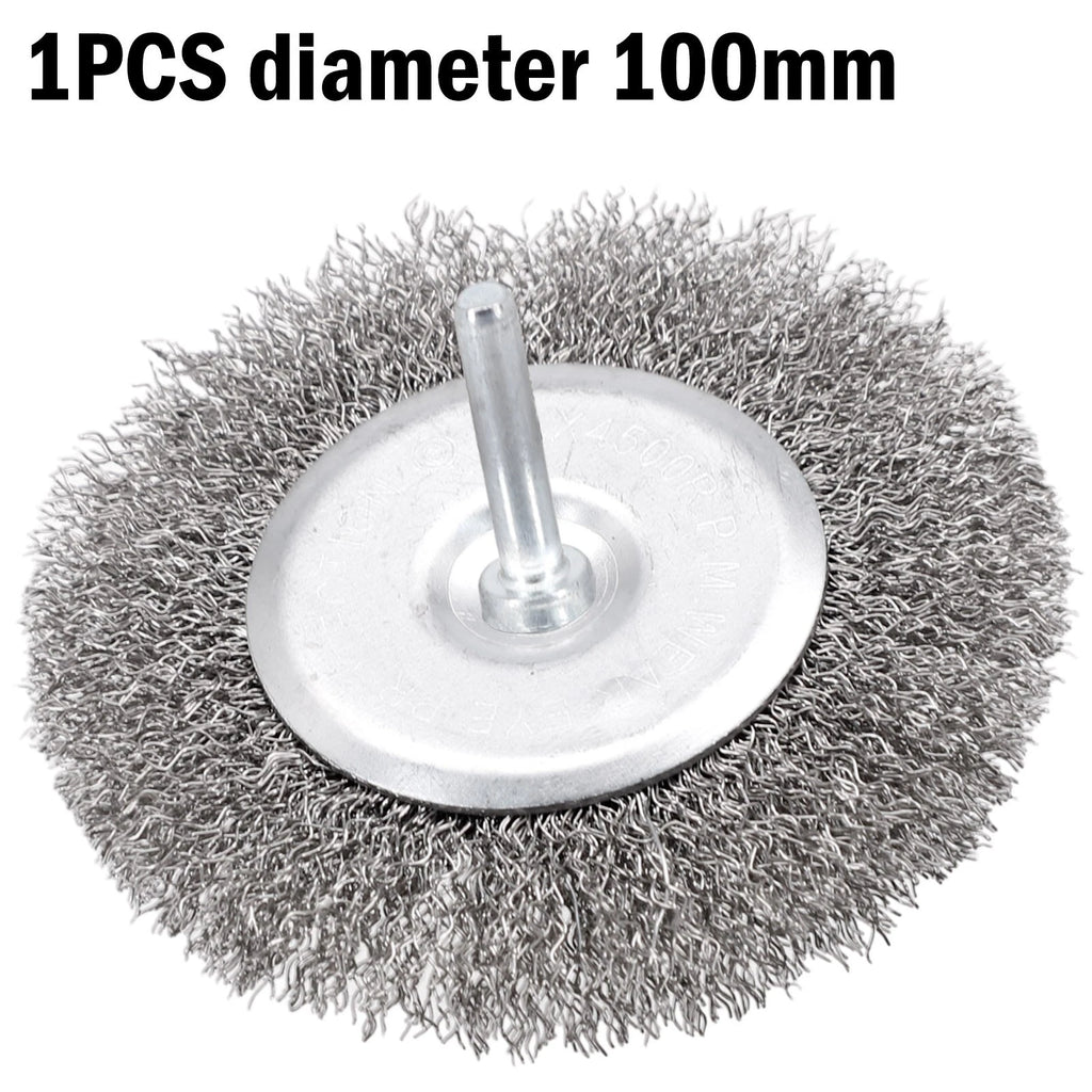 Drill Wire Brushes for Cleaning Rust on Surfaces (2X)