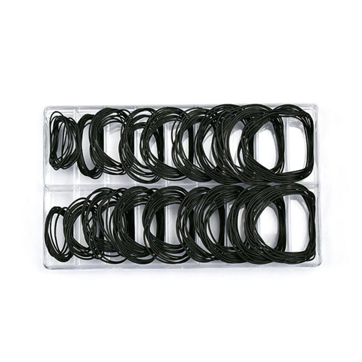 Set of 200 Waterproof Rubber O-Ring Gaskets for Watch Cases
