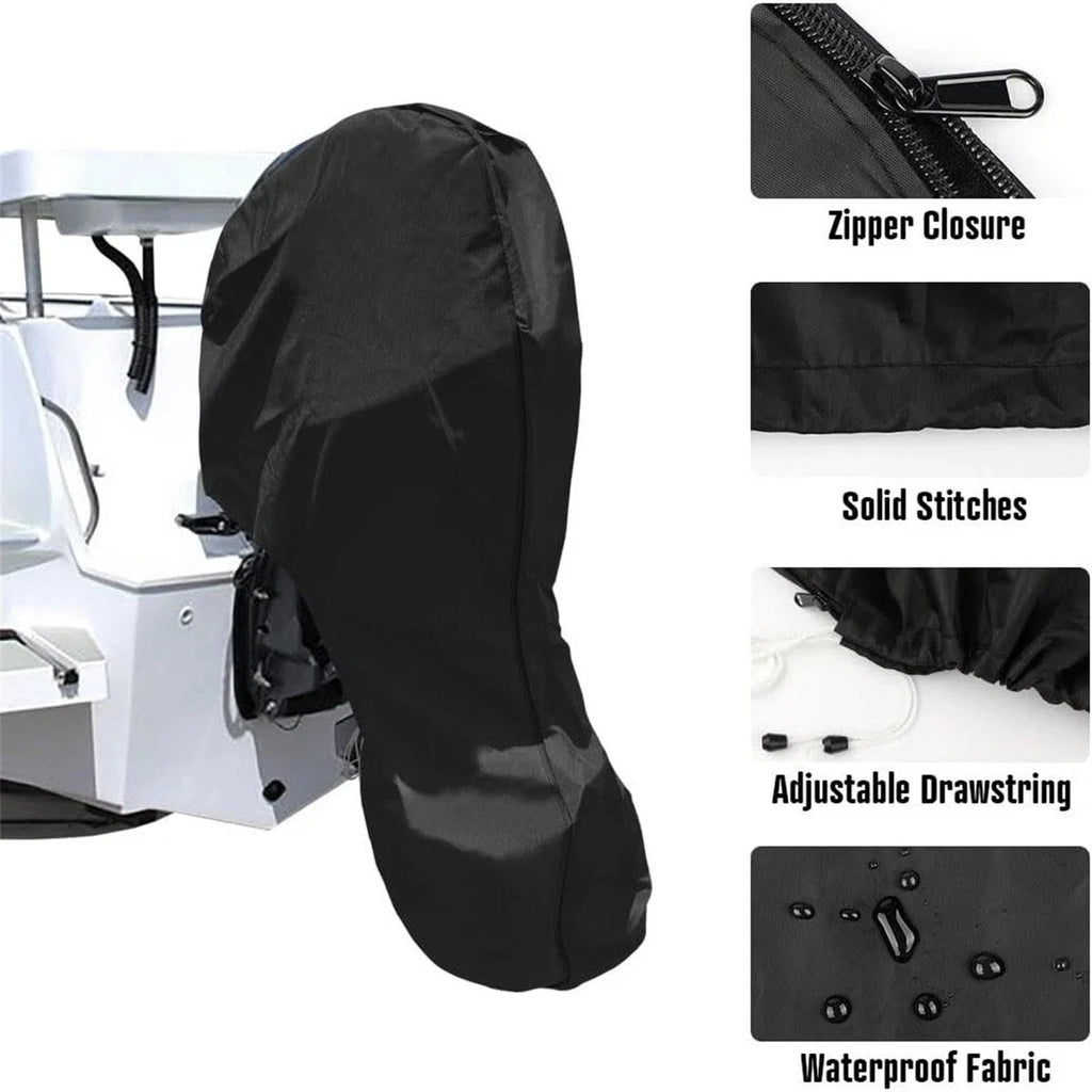 Outboard Motor Full Cover for Boat Engine (Waterproof, Dustproof)