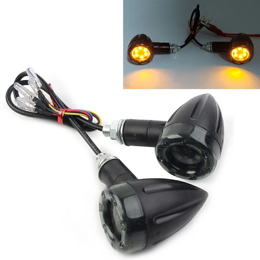 LED Brake Blinker Turn Signal Tail Lights Lamps Fit For Harley HONDA mo