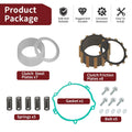 Clutch Friction Steel Plates Set for Yamaha YZ125 (1994–2004)