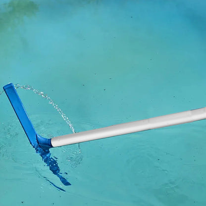 Detachable Aluminum Pool Cleaning Pole with Textured Grip Handle