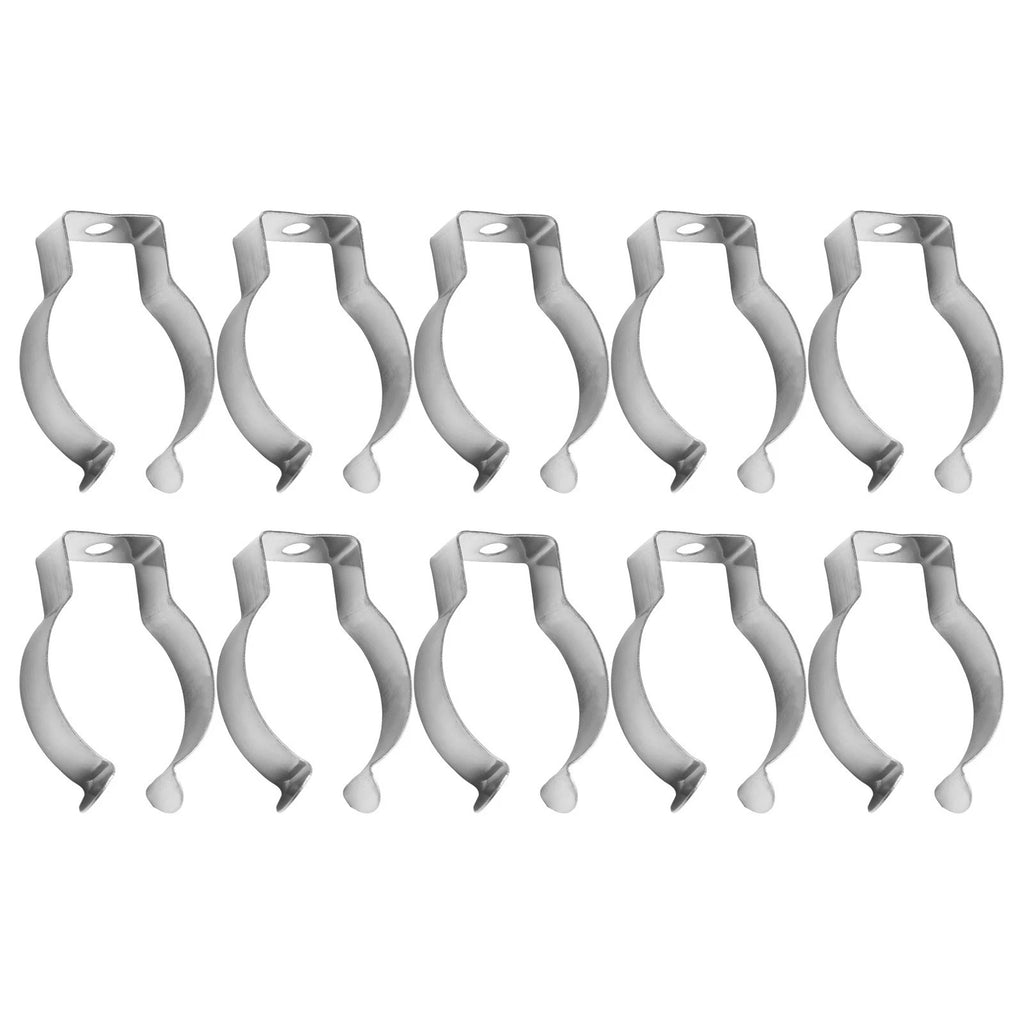 Space Saving Spring Terry Clips for Garage and Workshop Tools