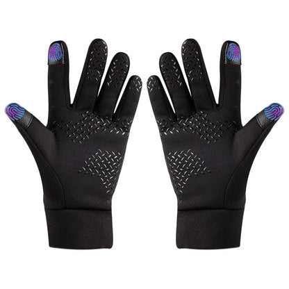 Anti-slip Grip Touchscreen Gloves - Lightweight Insulation Silicone Palm