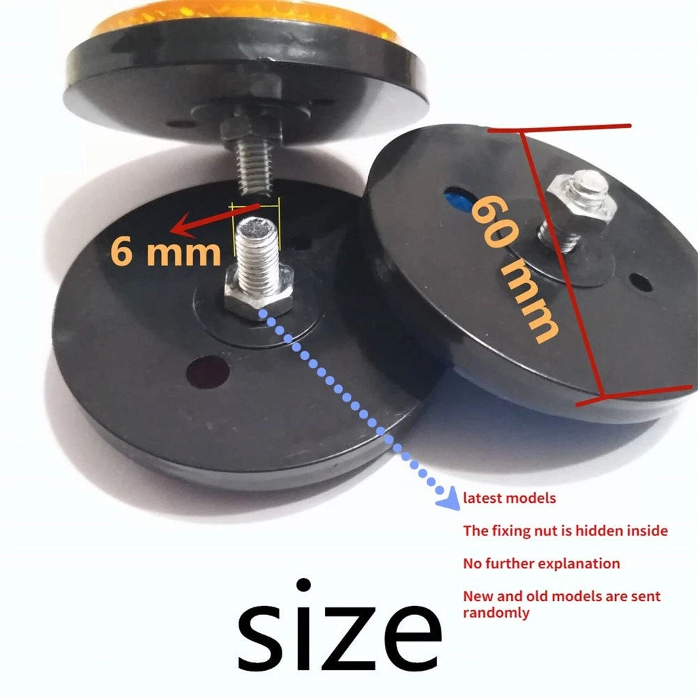 Night Reflector Light Parts for Motorcycle (Yellow)