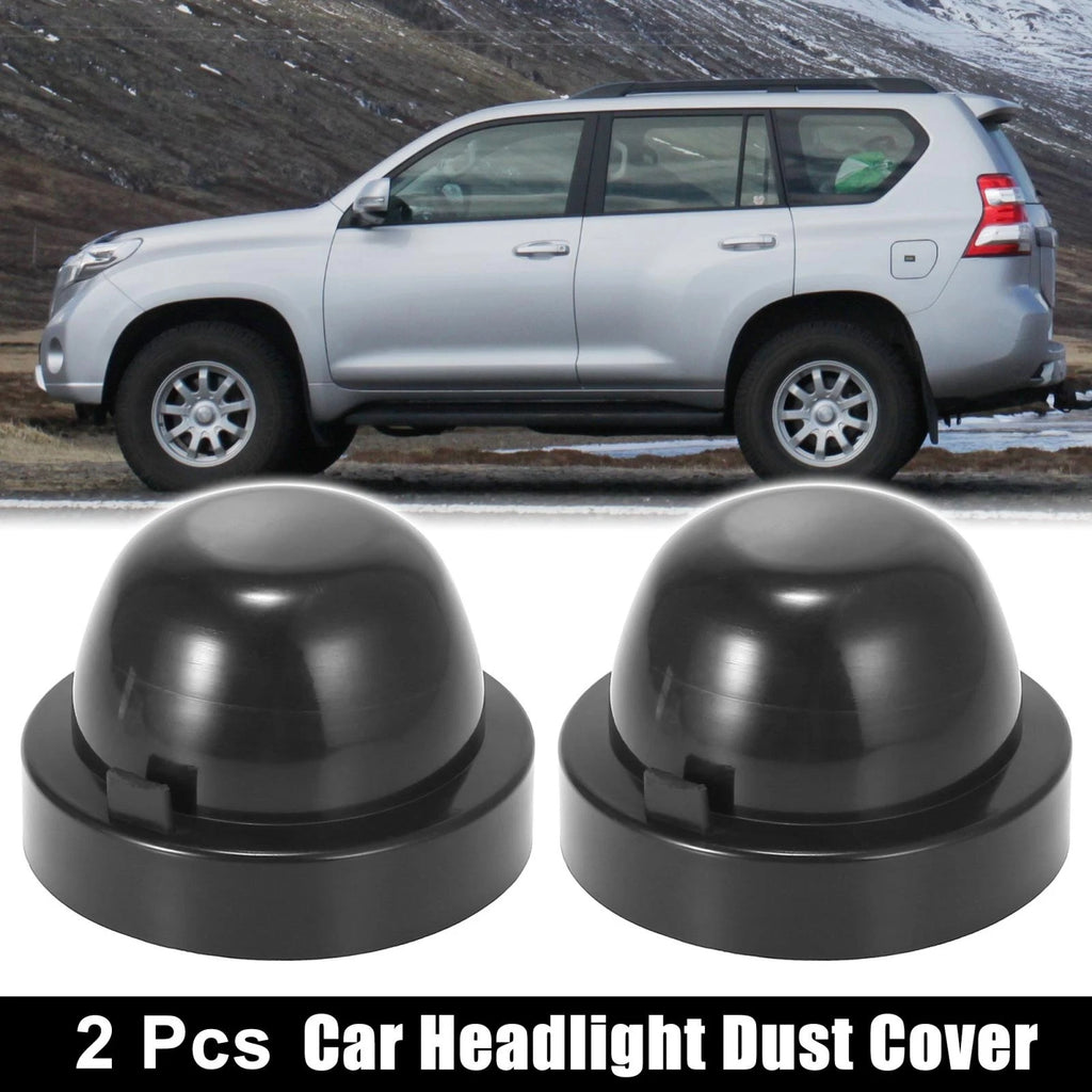 2X Rubber Housing Seal Caps for Car Headlight (90mm) Waterproof
