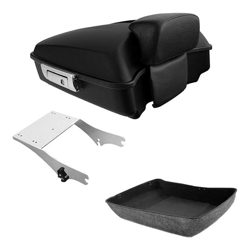 Matte Chopped Trunk Pad for Harley Touring Electra Glide (1997–2008)