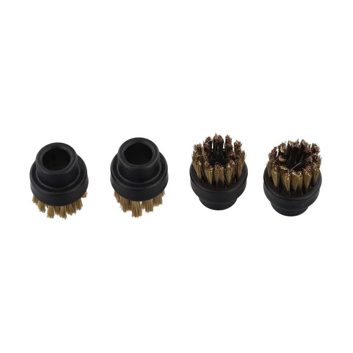 Set of 4 Round Wire Brushes for Dupray Steam Cleaner