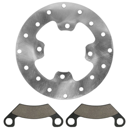 Rear Brake Pads With Disc Rotor for John Deere XUV560 S4 XUV590i S4 (2007–2017)