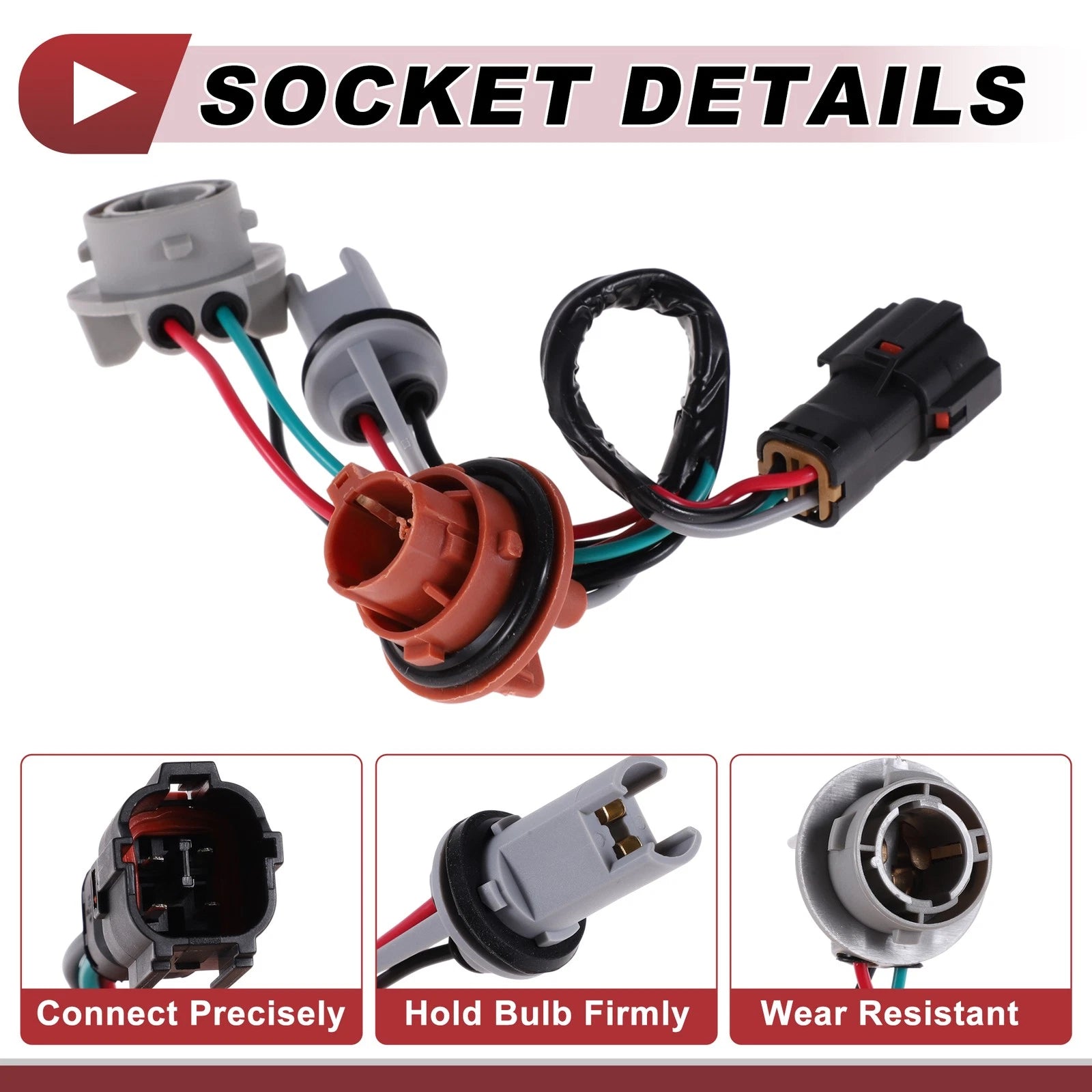 Tail Light Socket Wiring for Kia Sorento (2014–2015) No. 924801U500