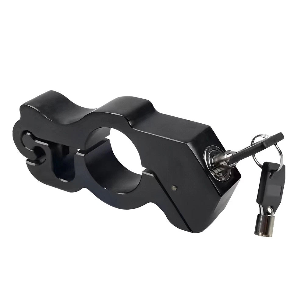 Motor Handlebar Lock for Bike Scooter ATV (Black)
