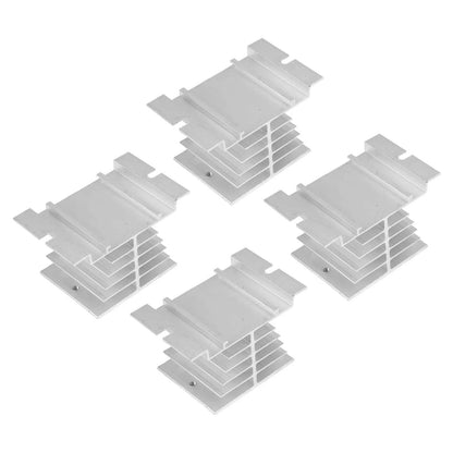 4X Aluminum Relay Heatsink for Universal Applications