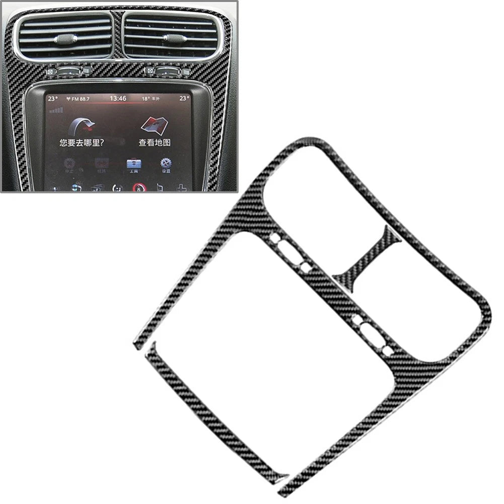 Central Touch Screen Cover Panel for Dodge Journey (2011–2018) Black