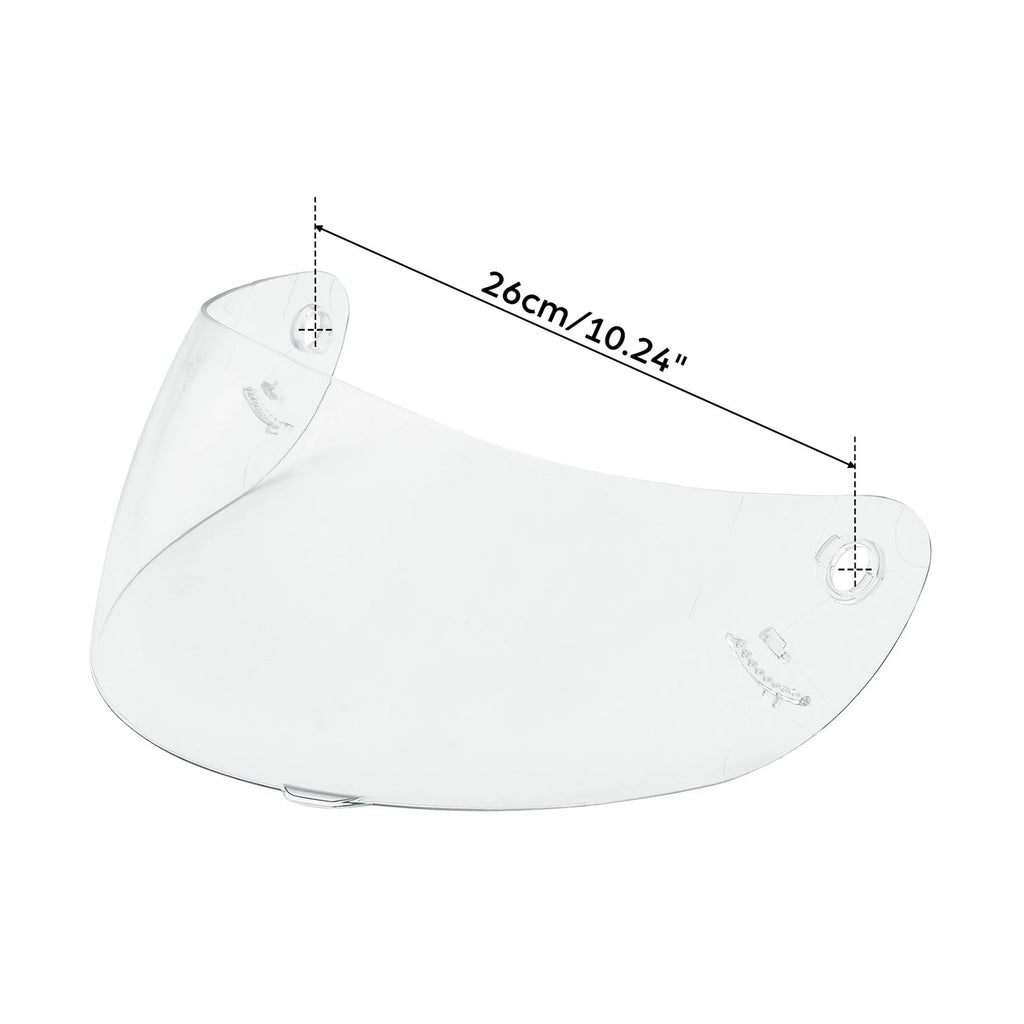 Clear Flip Up Full Face Helmet Visor Shield for Motorcycle (Universal)