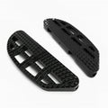 Black Dominator Passenger Floorboard Knob for Harley Softail (2000–2019)
