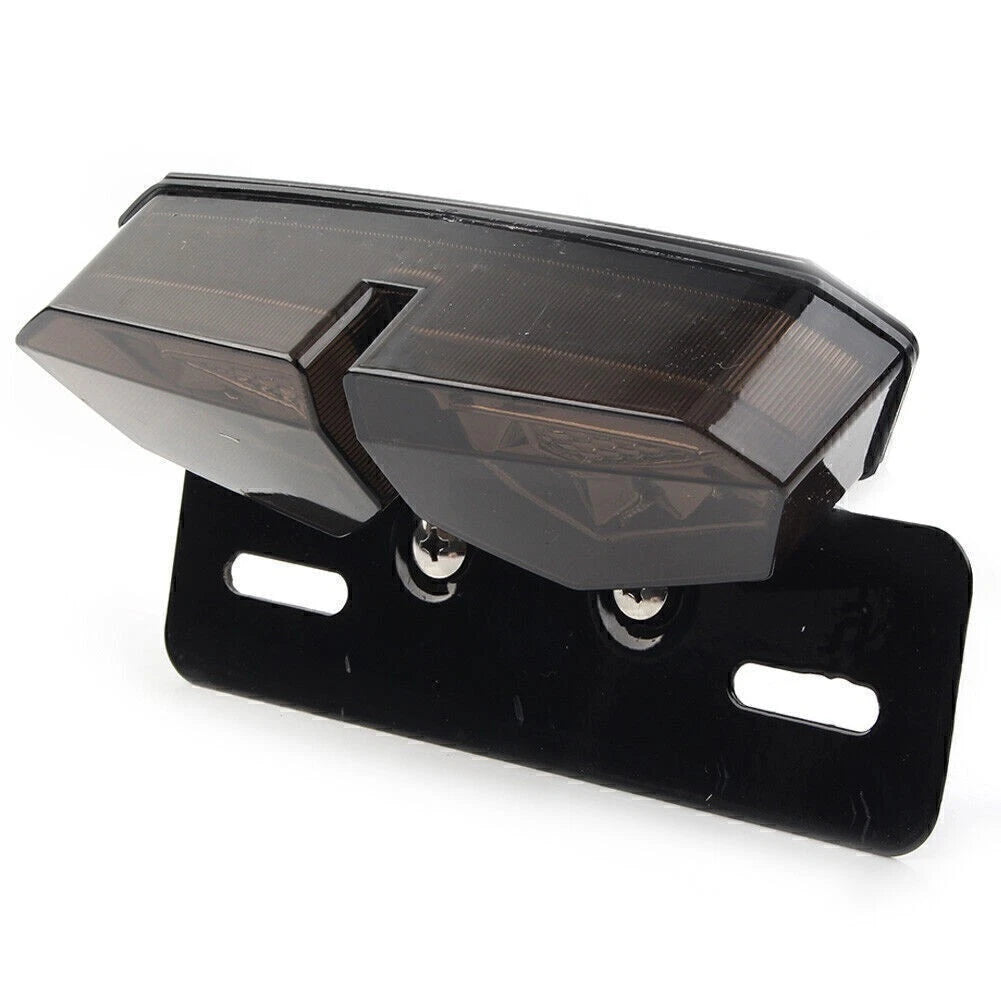 Motorcycle License Plate Holder Bracket with Tail Light for Motorcycle