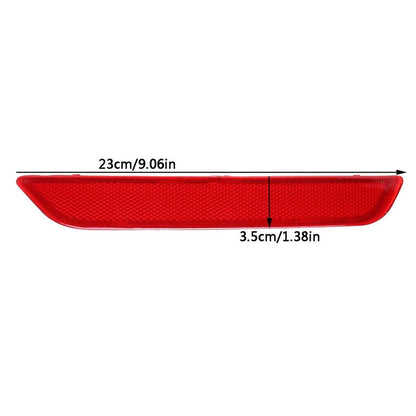 1 Pair Rear Bumper Reflector Red for Ford Mondeo MK4 (2007–2010) 1491914