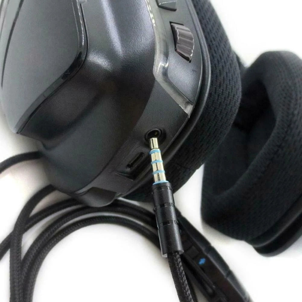 Headphone Cable Audio Cord for Logitech G633 G635 G933 G935 (2015–2020)