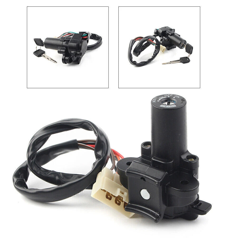 Ignition Barrel Lock Switch Kit with 2 Keys for Kawasaki EX250 Ninja 250R EX300