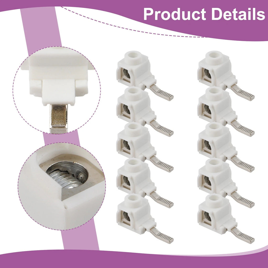 10 pcs terminal blocks for busbar circuit breaker connection