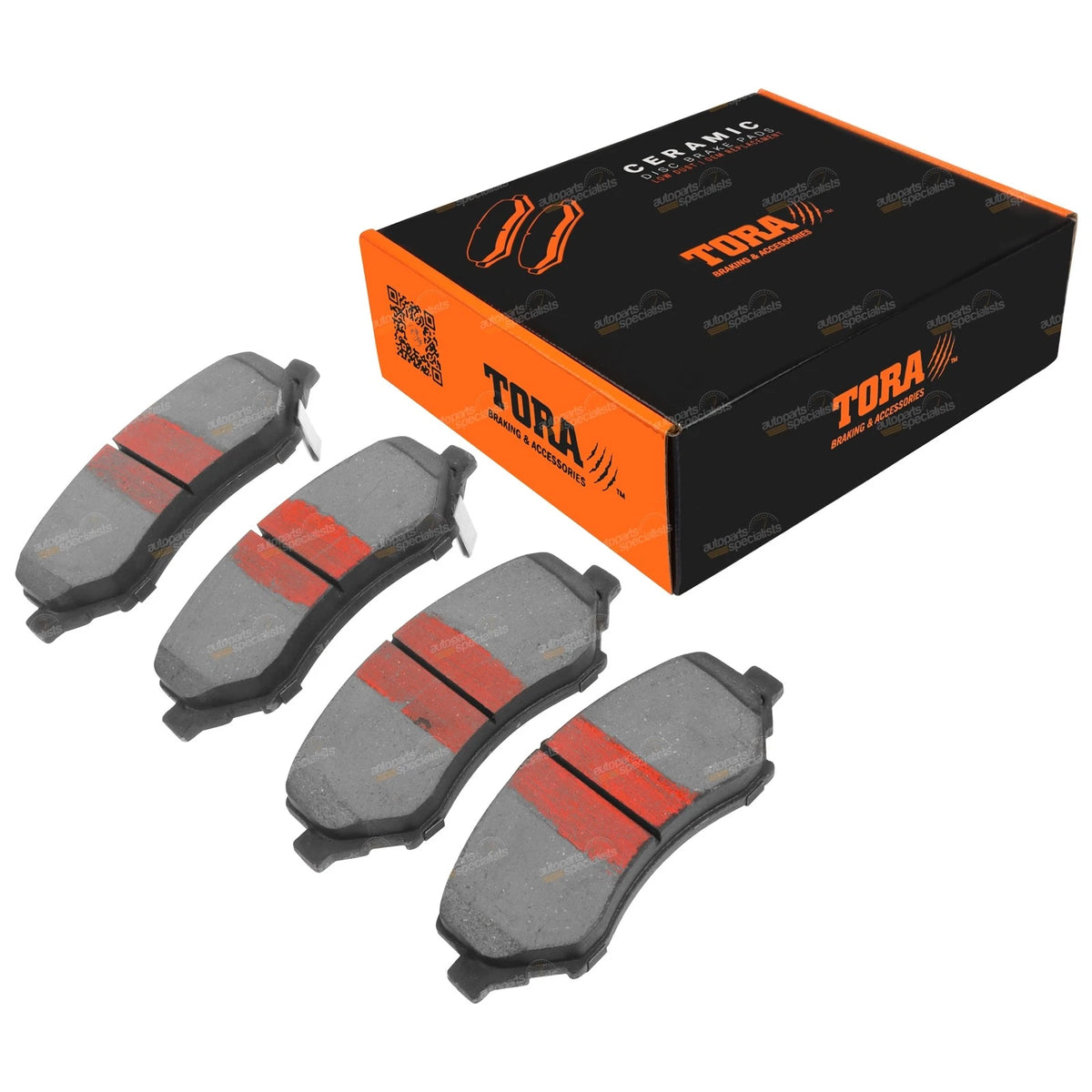 Set of 4 Front Disc Brake Pads for Dodge Nitro KA (2007–2012)