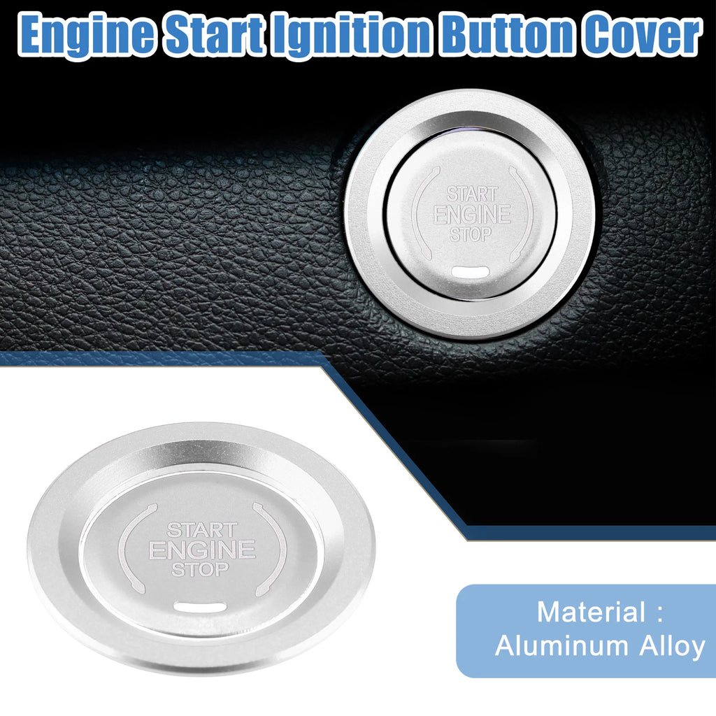 Engine Start Ignition Button Cover Trim for Cadillac CT4 XT4 XT6 CT5 (2020–2023)