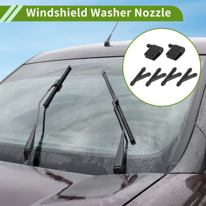 Windshield Washer Nozzle With Hose Connector for Mercedes-Benz Wiper (2007–2015)