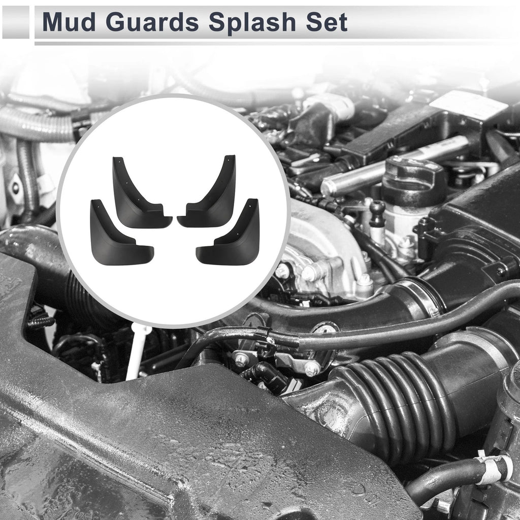 Mud Flaps Splash Guards Set for Mazda 3 Hatchback (2006–2011)