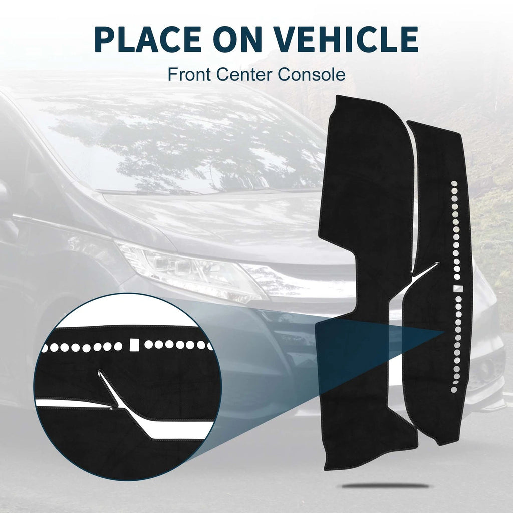 Dashboard Dash Cover Mat Protector Pad for Honda FREED GB5 2016–2024 Black