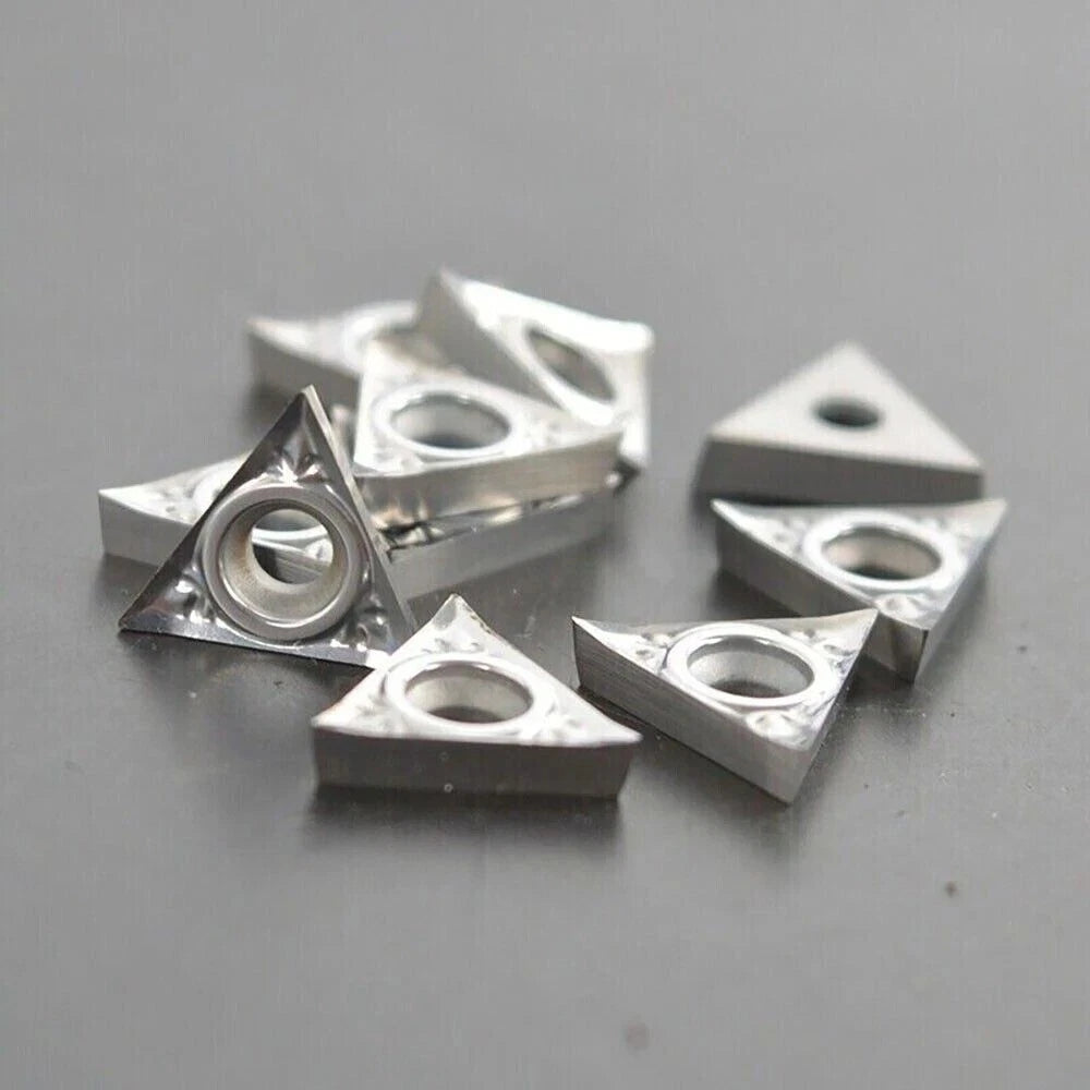 10PCS TCGT110202AK Inserts for Aluminum Components (Effective Processing)