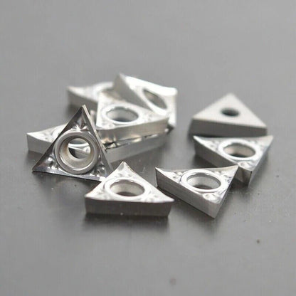 10PCS TCGT110202AK Inserts for Aluminum Components (Effective Processing)