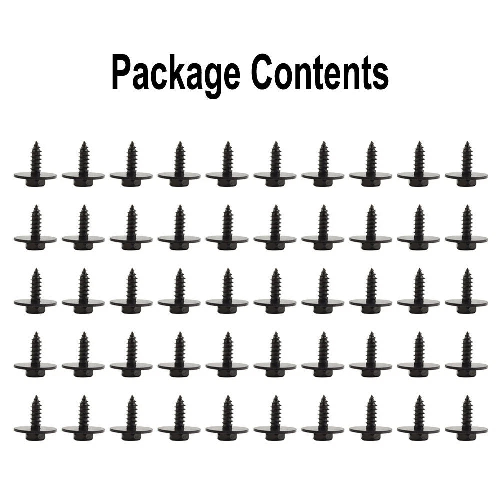 50pcs Screw Bolt Retainer for Fender Liner Under Cover