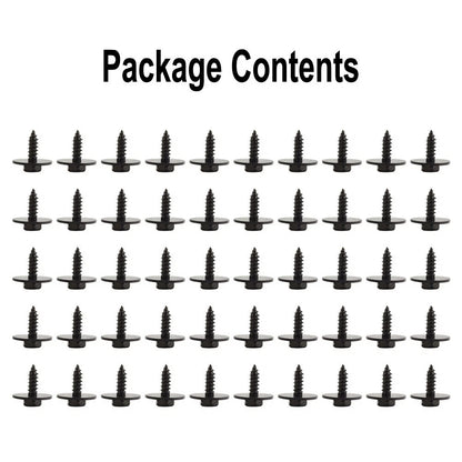 50pcs Screw Bolt Retainer for Fender Liner Under Cover