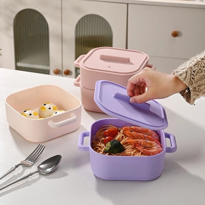 Smooth Silicone Microwave Steamer for Easy Rinse and Compact Storage