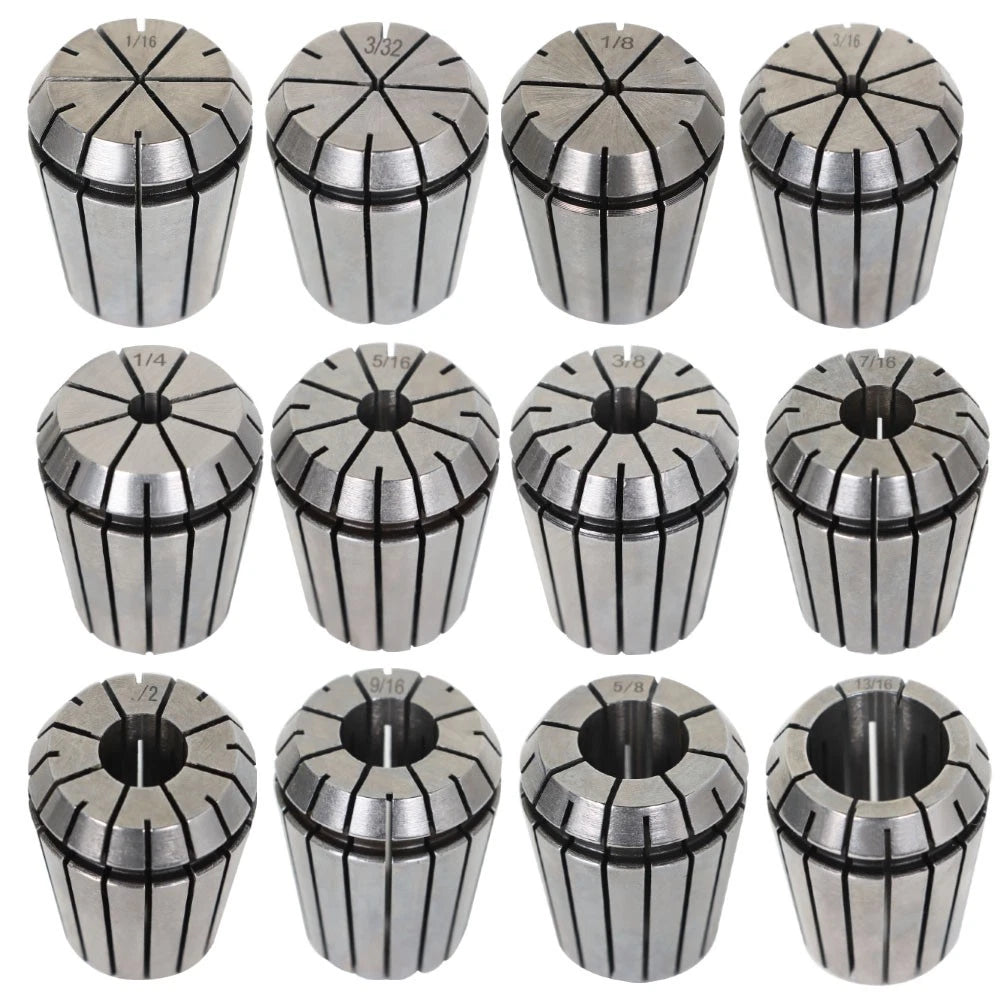 14-Piece ER-32 NMTB 40 Chuck Set for Precision Machining (N/A)