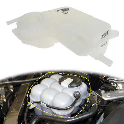 Coolant Radiator Reservoir Tank 8E0121403A with Cap for Audi A4 (2002–2008)