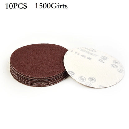10pcs 4 Inch Sanding Disc Pad Set 40-2000 Grit for Polishing