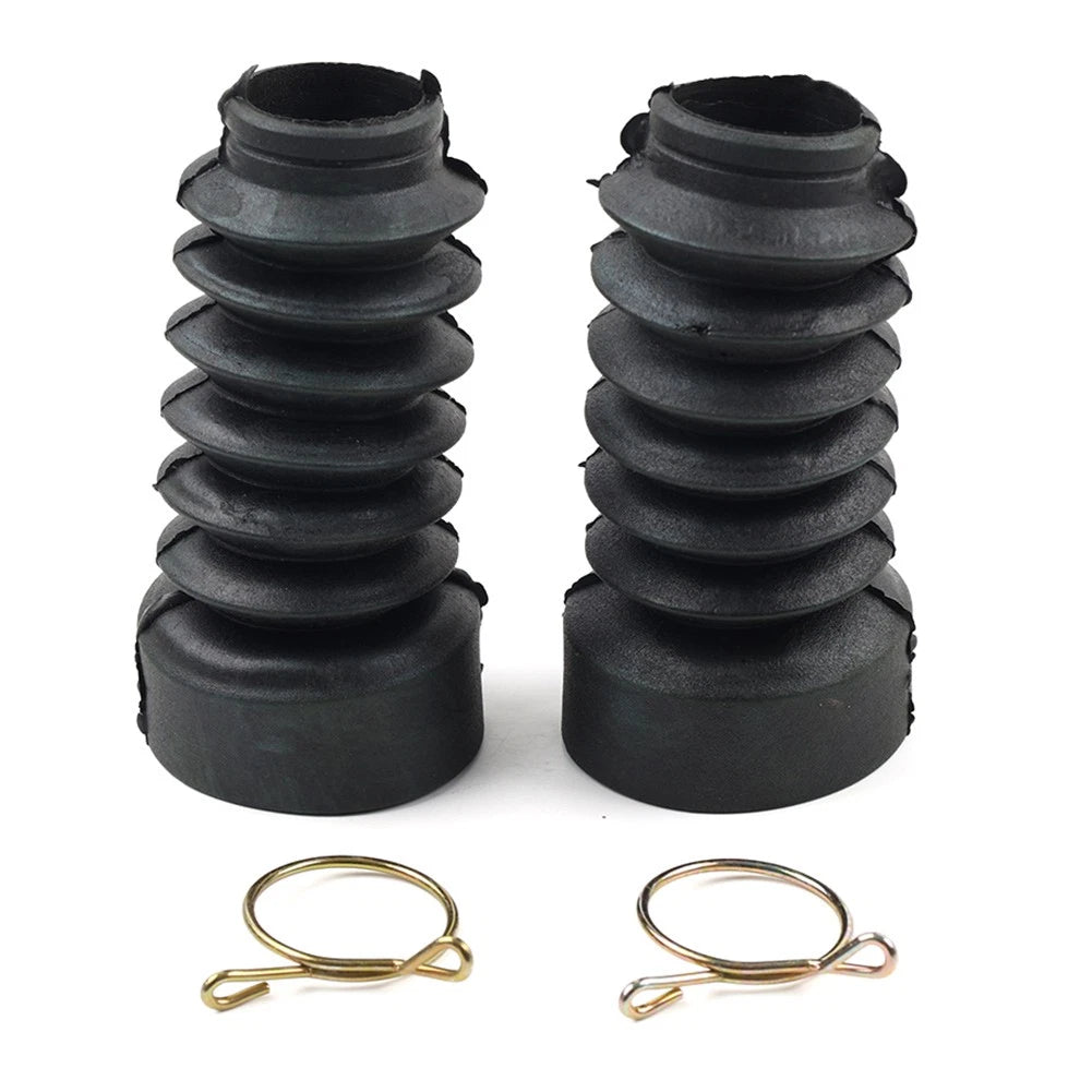 Rubber Fork Dust Cover Gaiters for Yamaha JOG50 JOG90 (1990–2023)